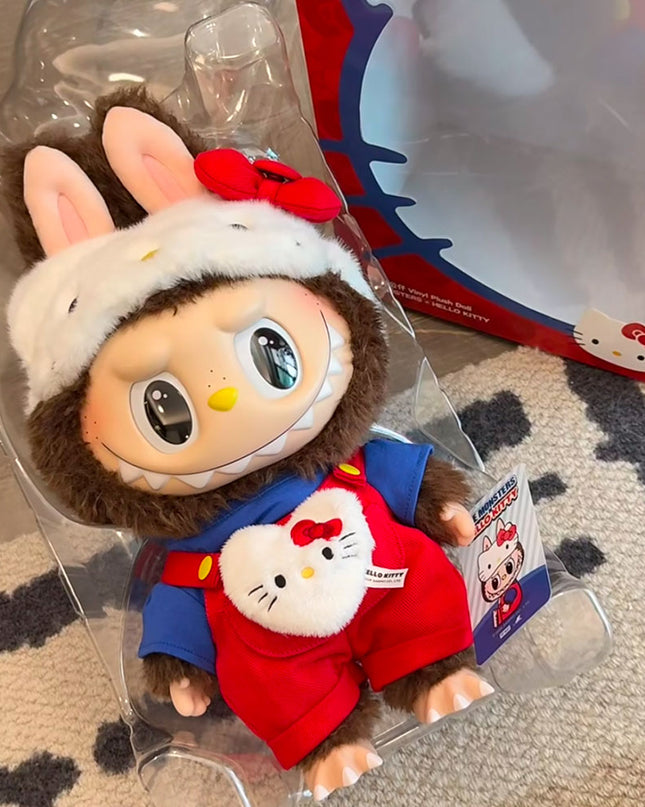 THE MONSTERS x Hello Kitty vinyl plush doll 38cm product view