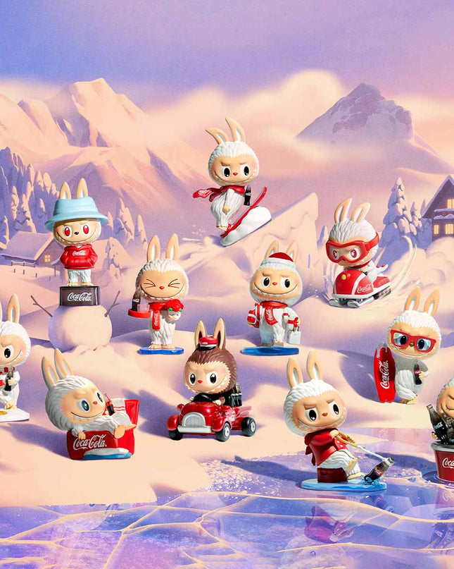 THE MONSTERS x Coca-Cola Series - Full Lineup – Winter Scene Vinyl Figure