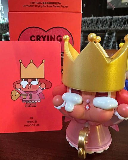 Crybaby Crying For Love Series Unlock Me vinyl figure 7cm front view