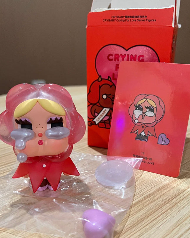 Crybaby Crying For Love Series Sparkling Love secret edition vinyl figure 7cm