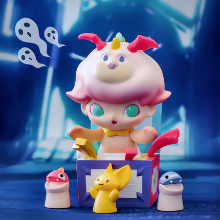 DIMOO No One's Gonna Sleep Tonight Series Yeti blind box figure front view