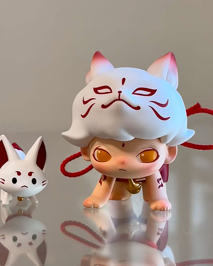 	DIMOO No One's Gonna Sleep Tonight Series Fox Spirit blind box figure front view