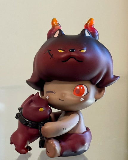 	DIMOO No One's Gonna Sleep Tonight Series Cerberus blind box figure front view