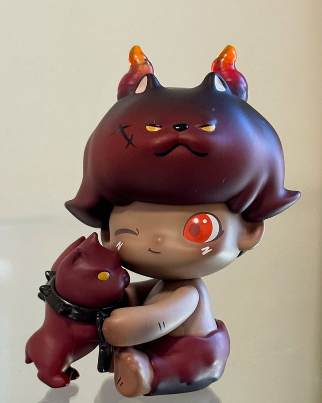 	DIMOO No One's Gonna Sleep Tonight Series Cerberus blind box figure front view