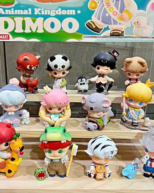Dimoo Animal Kingdom Series 12 confirmed figures PVC set 6–8cm
