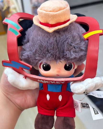 Dimoo World Disney Series Mickey TV Show Secret vinyl plush keychain 16cm