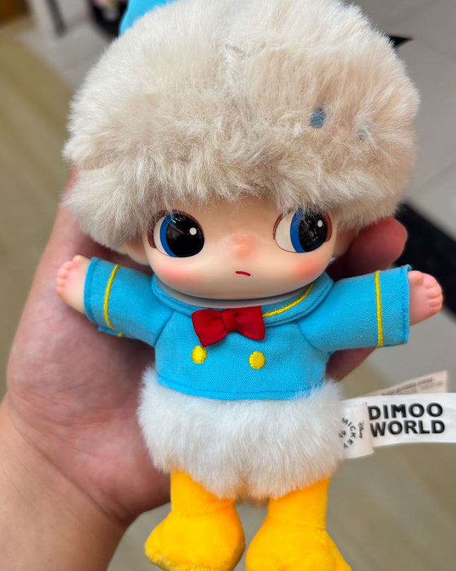 Dimoo World Disney Series Donald Duck's Singing vinyl plush keychain 16cm