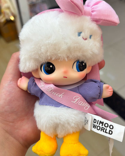 Dimoo World Disney Series Daisy's Gift vinyl plush keychain 16cm