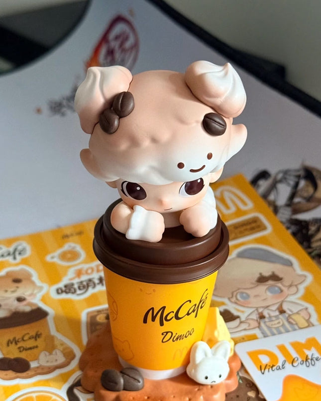 Dimoo McDonald's Series Vital Coffee Pal figure collectible