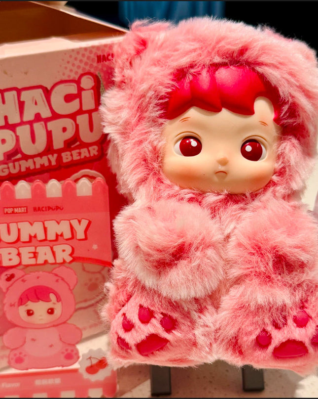 Hacipupu Gummy Bear Series Vinyl Plush Pendant 13cm