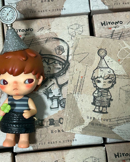 Hirono Echo Series vinyl figure Get Lucky character front view
