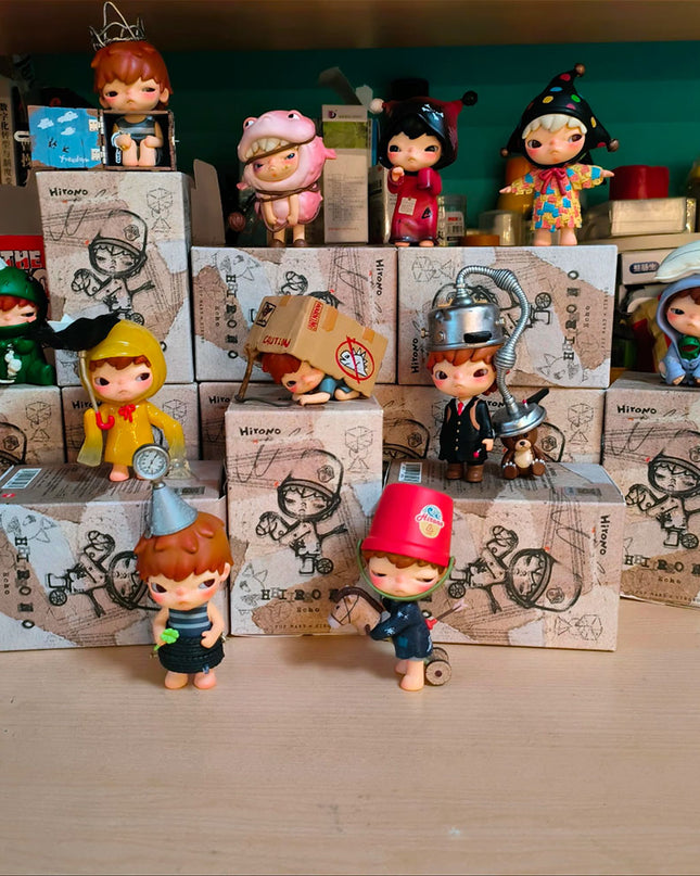 Hirono Echo Series vinyl figure 6-9cm all 12 confirmed figures front view