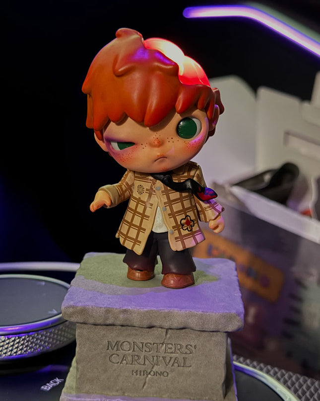Hirono Monsters Carnival Series vinyl figure Zombie character front view