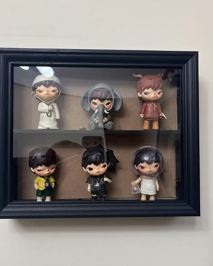 Hirono City of Mercy Series vinyl figure 3.8-9cm all 6 confirmed figures group view