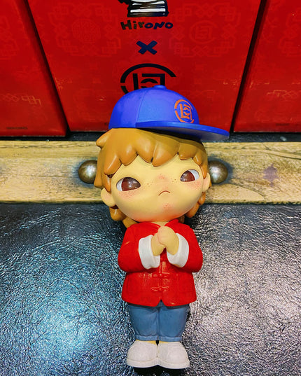 Hirono x CLOT Series vinyl figure 13cm Silk Royale character front view