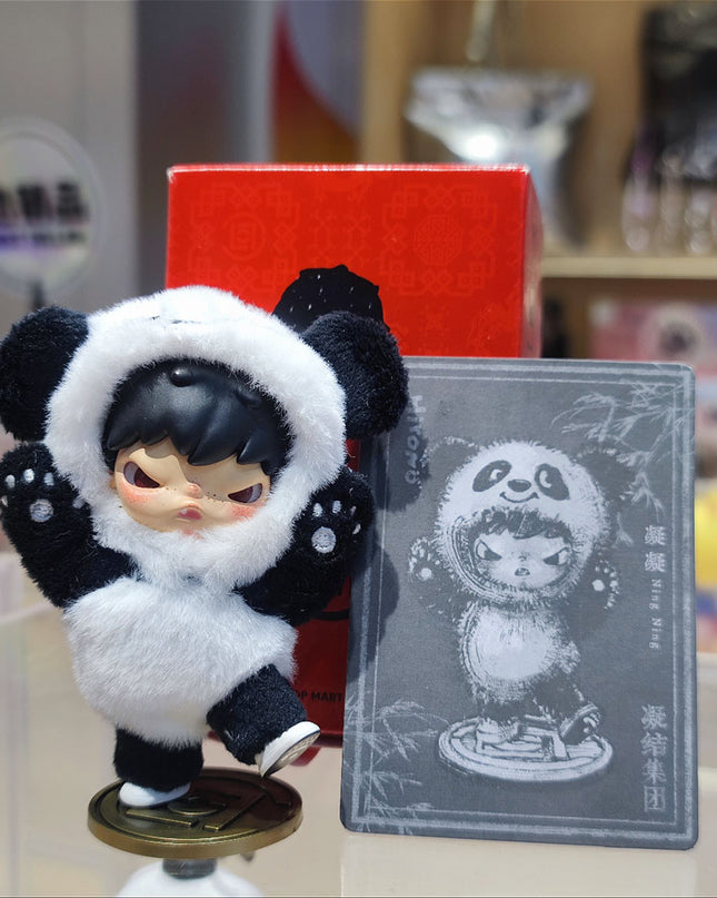 Hirono x CLOT Series vinyl figure 13cm Ning Ning secret figure front view