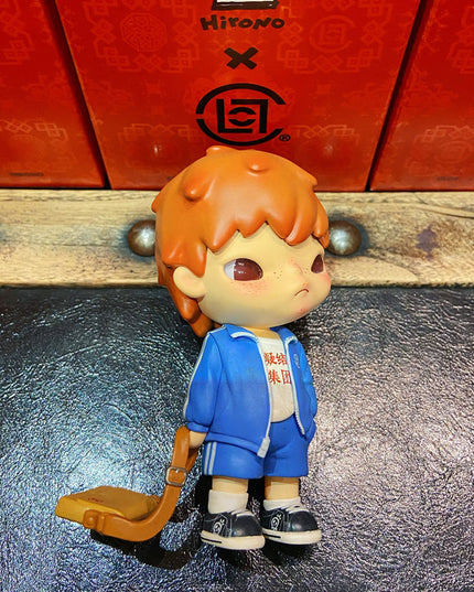 Hirono x CLOT Series vinyl figure 13cm Chinese character front view