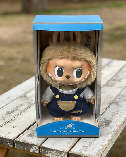 LABUBU Time to Chill vinyl plush doll 37cm front view