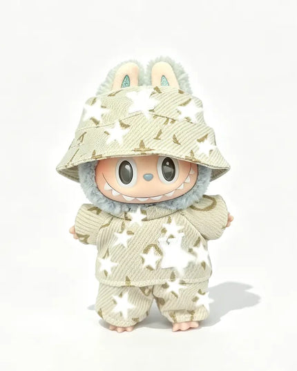 Labubu V-Logo 3-Piece Outfit Set 17cm