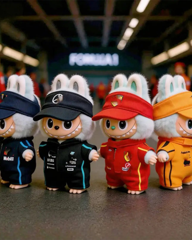 Labubu Racing Team 3-Piece Outfit Set 4.0