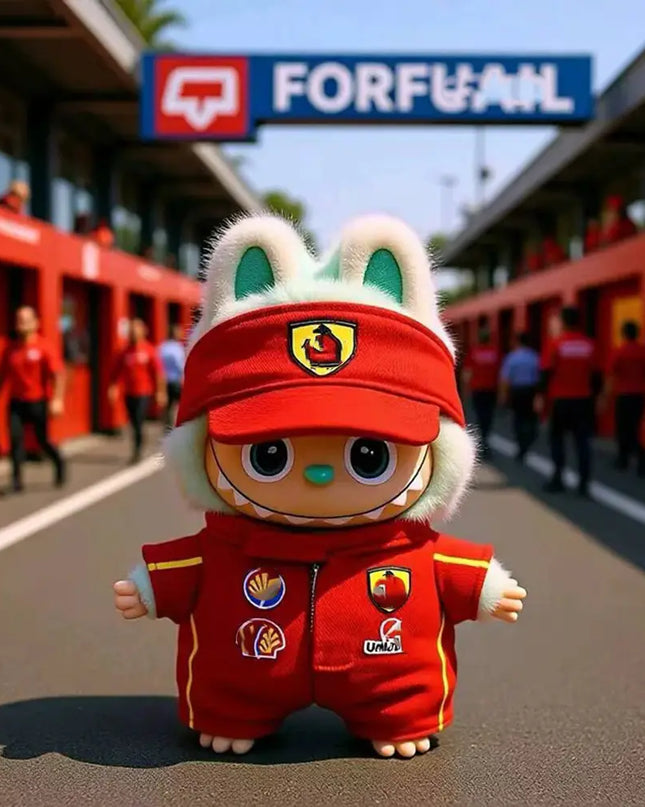 Labubu Racing Team 3-Piece Outfit Set 4.0