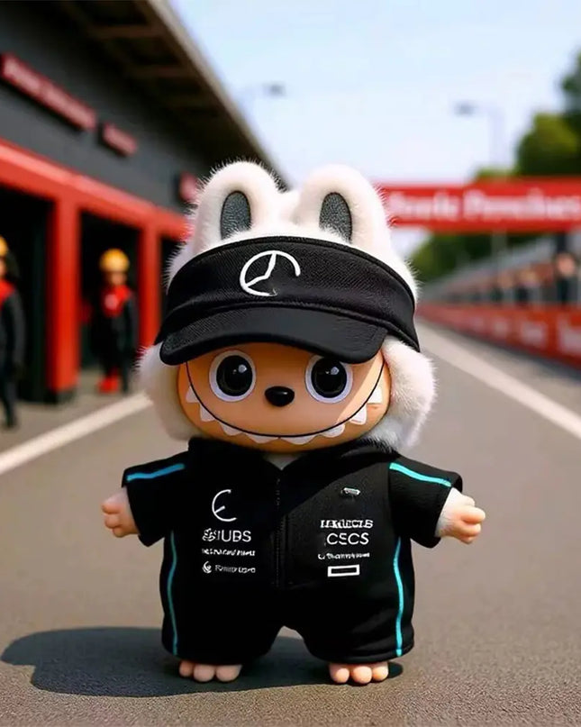 Labubu Racing Team 3-Piece Outfit Set 4.0
