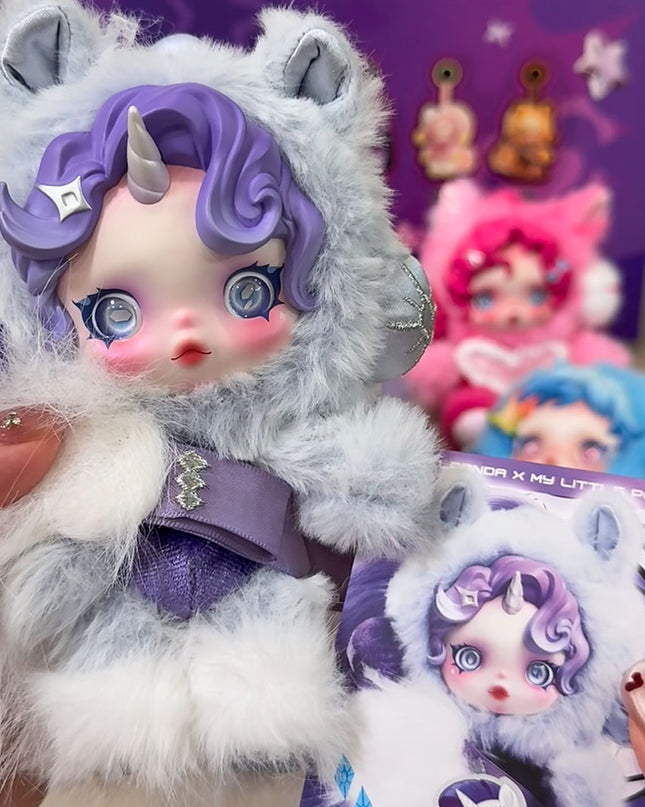 SKULLPANDA × My Little Pony Series Vinyl Plush Pendant 13.5cm