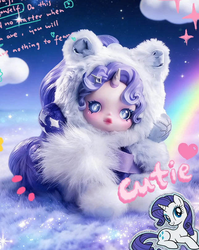 SKULLPANDA × My Little Pony Series Vinyl Plush Pendant 13.5cm
