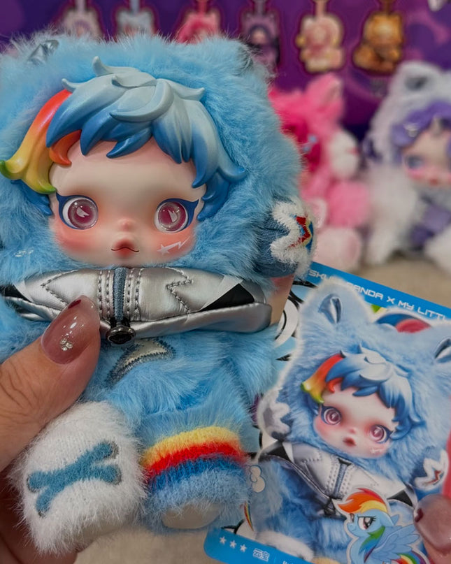 SKULLPANDA × My Little Pony Series Vinyl Plush Pendant 13.5cm