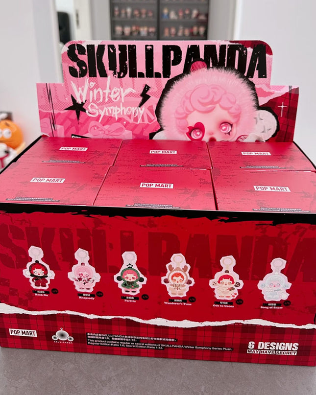 Skullpanda Winter Symphony Series vinyl plush pendant 14cm sealed fullset all figures