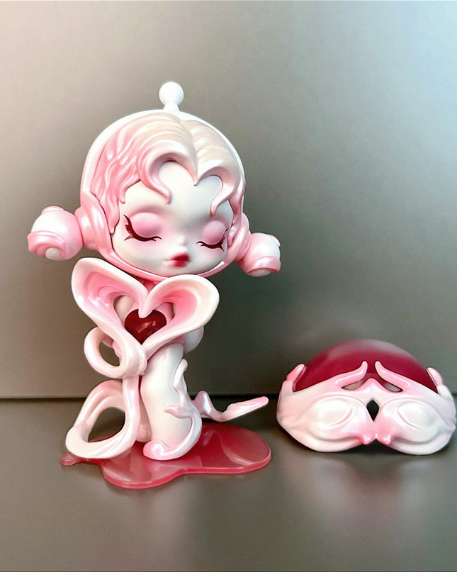 Skullpanda Sound Series vinyl figure The Trust character front view