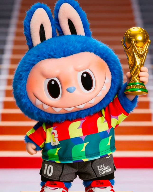 THE MONSTERS × FIFA Series Catch the Win Vinyl Plush Doll 38cm