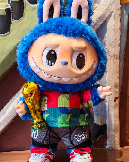 THE MONSTERS × FIFA Series Catch the Win Vinyl Plush Doll 38cm