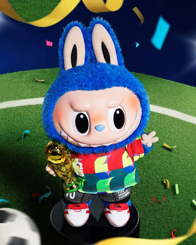 THE MONSTERS × FIFA Series Catch the Win Vinyl Plush Doll 38cm