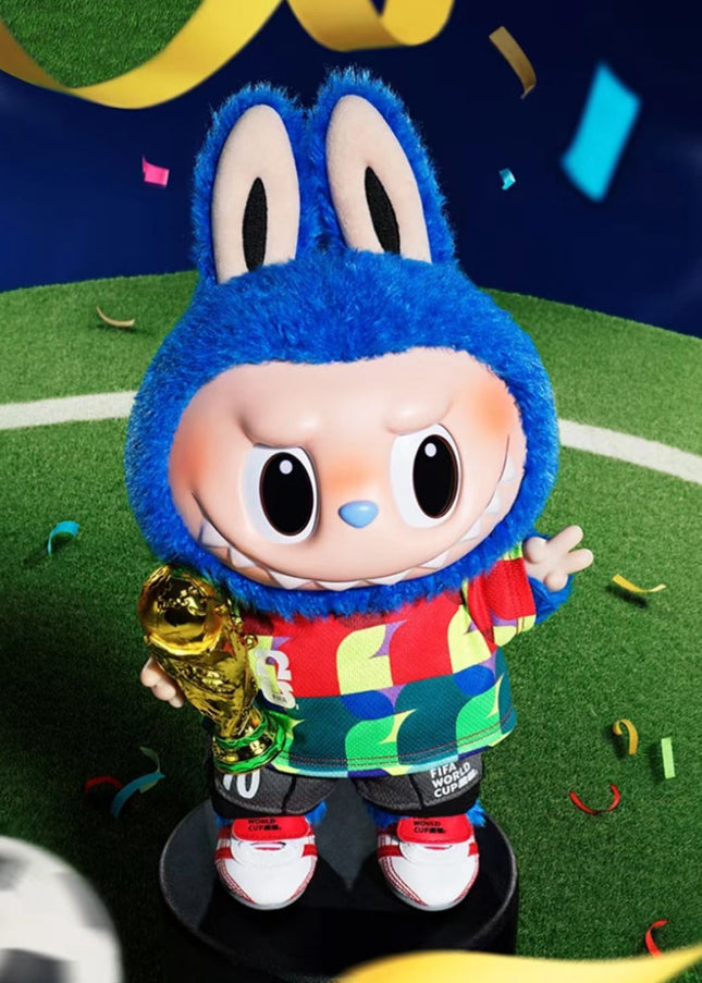 THE MONSTERS × FIFA Series Catch the Win Vinyl Plush Doll 38cm