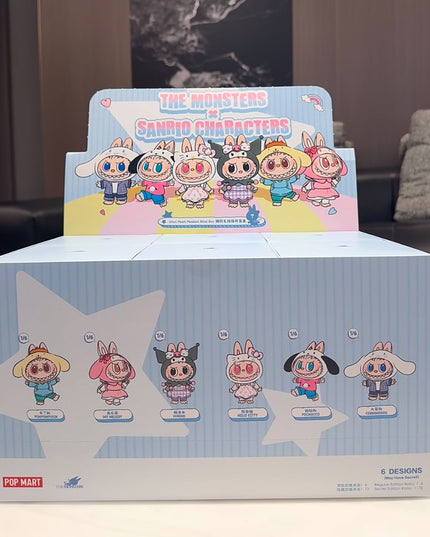 THE MONSTERS x Hello Kitty and Friends vinyl plush pendant sealed full set all characters
