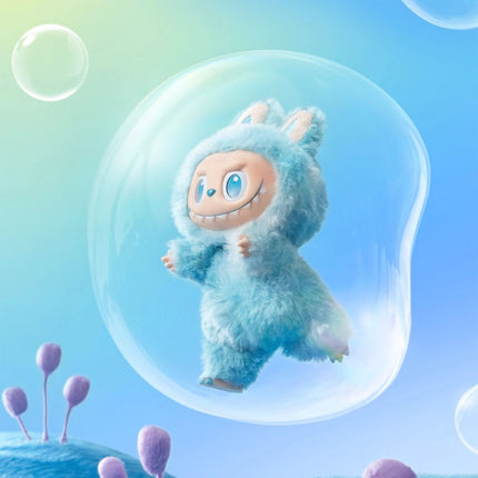 Labubu Big Into Energy Series V3 vinyl plush pendant Hope figure 17cm front view