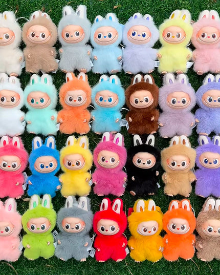 THE MONSTERS Labubu Pin For Love Series V4 vinyl plush pendant 10.5cm all 28 confirmed figures front view