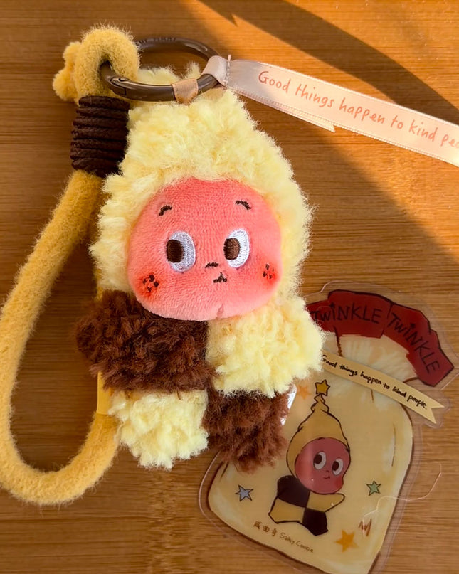 Twinkle Twinkle Savor The Moment Fresh-Baked Mini Cookies Salty Cookie plush pendant 11.5cm