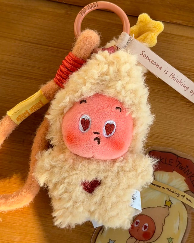 Twinkle Twinkle Savor The Moment Fresh-Baked Mini Cookies Coconut Crisp plush pendant 11.5cm