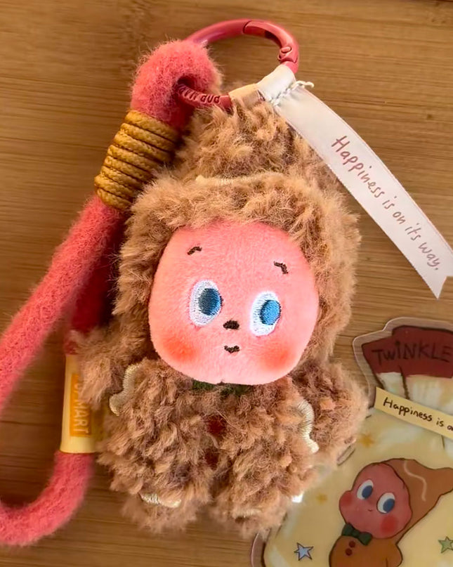 Twinkle Twinkle Savor The Moment Fresh-Baked Mini Cookies Vanilla Crunch plush pendant front view