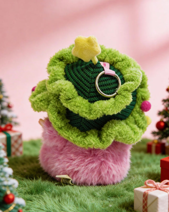 WAKUKU Santa Cutie in Pink Series Vinyl Plush Limited Figure 19cm