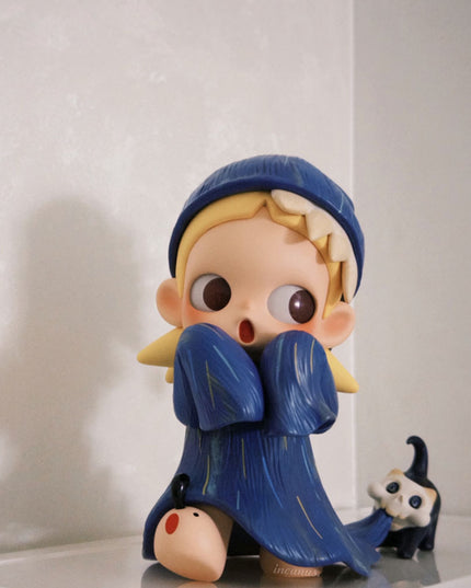 Zsiga Scared Performer 16cm figurine by Pop Mart back view