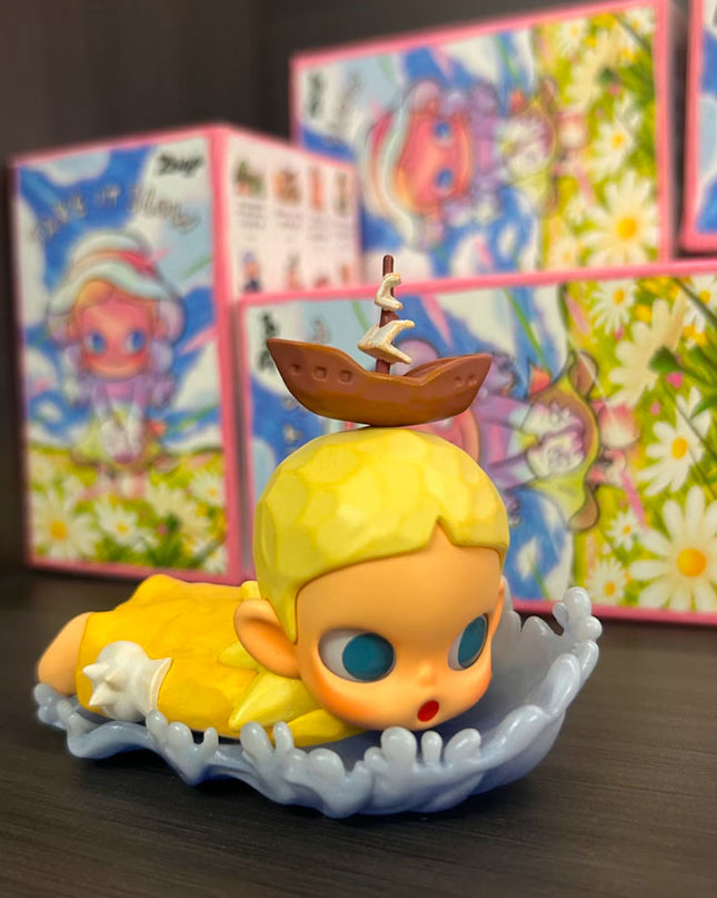	Zsiga Take It Slow Series Blowing Waves blind box figure front view