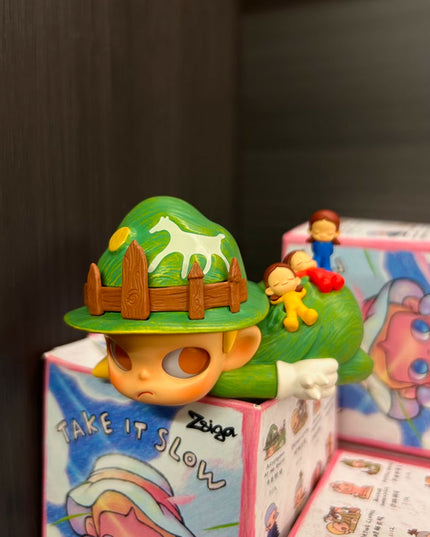 	Zsiga Take It Slow Series Afternoon At The Ranch blind box figure front view