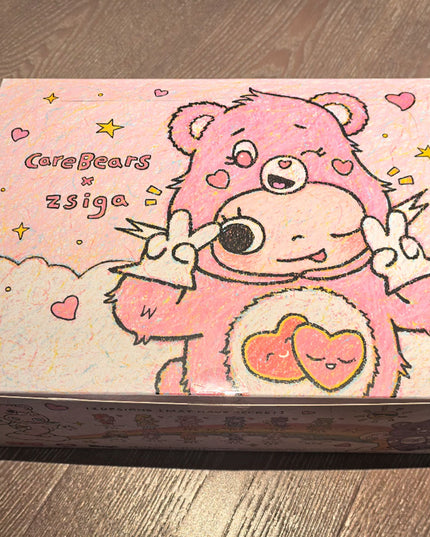 Zsiga x Care Bears Series sealed full set blind box figures display view