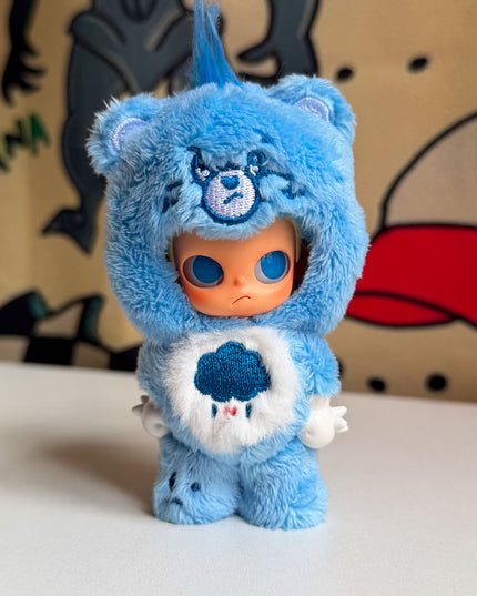 Zsiga x Care Bears Series Grumpy Bear blind box figure front view