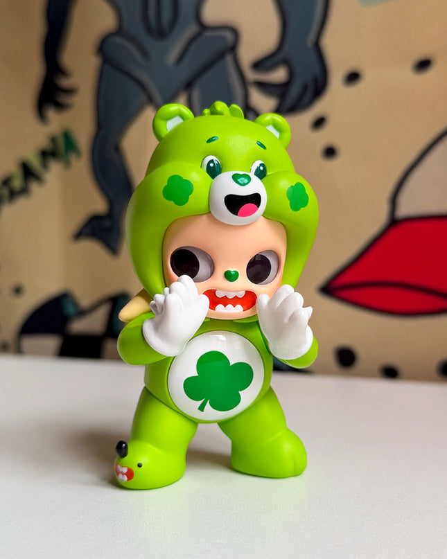 Zsiga x Care Bears Series Good Luck Bear blind box figure front view