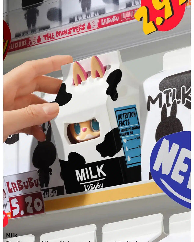 THE MONSTERS Wacky Mart Series - Milk Vinyl Figure